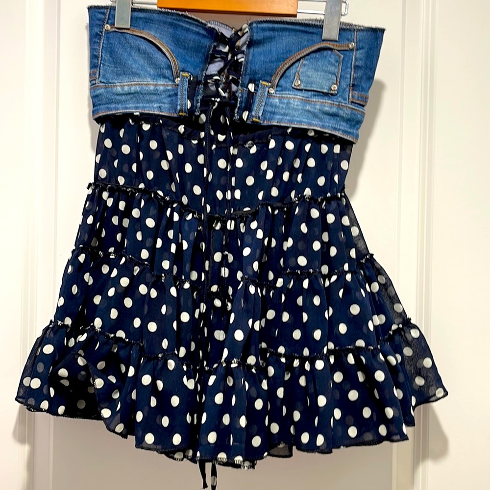 Jean Mini Skirt/Denim